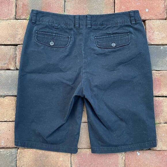 Liz Claiborne Black Chino Shorts - Picture 8 of 9